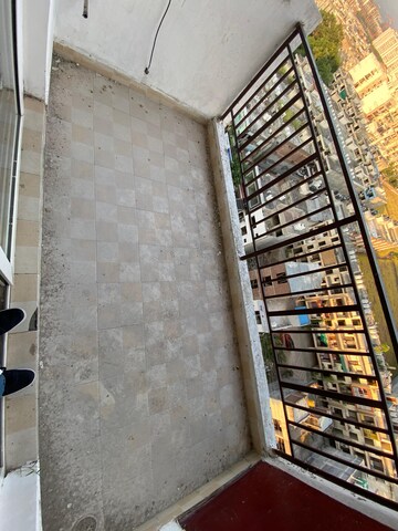 Balcony in 3 BHK Apartment at Green Valley Heights, Dhakoli Village – for Sale