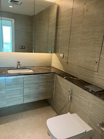 Bathroom in 4 BHK Apartment at DLF The Crest, Sector 54 – for Rent
