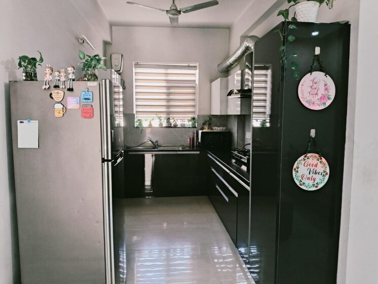 Kitchen, peer mucchalla 3 Bedroom 1450 Sq.Ft. Builder Floor In Peer Mucchalla Zirakpur 8392857