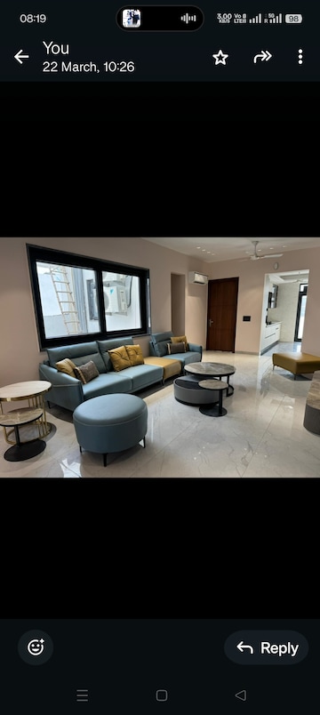 Master Bedroom in 4 BHK Builder Floor at Ansal API Esencia, Sector 67 – for Rent