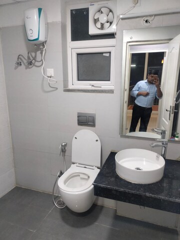 Bathroom in 2 BHK Apartment at Supertech Hues, Sector 68 – for Rent