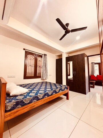 Bedroom in 1 BHK Apartment at Domlur – for Rent