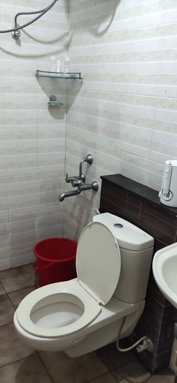 Bathroom in 1 BHK Builder Floor at Domlur – for Rent