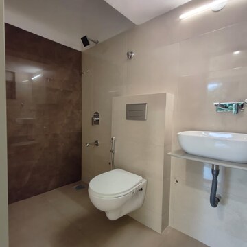 Bathroom in 1 BHK Apartment at Bhagwati Belmont, Haware City – for Sale