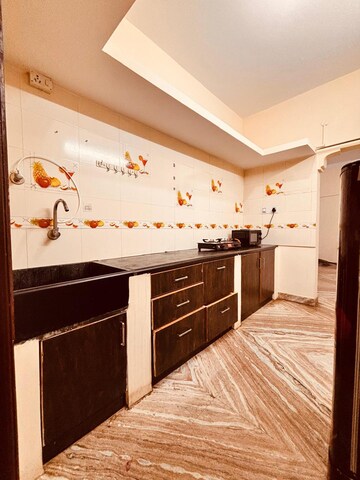 Kitchen in 1 BHK Apartment at Domlur – for Rent