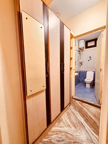 Building Lobby in 1 BHK Apartment at Domlur – for Rent