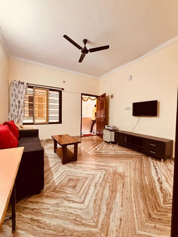 Bedroom in 1 BHK Apartment at Domlur – for Rent