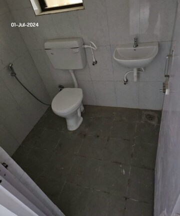 Bathroom in 1 BHK Apartment at Raymond Aashiyana, Vartak Nagar – for Rent