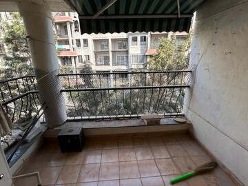 Balcony in 3 BHK Apartment at Goel Ganga Orchard, Mundhwa – for Rent