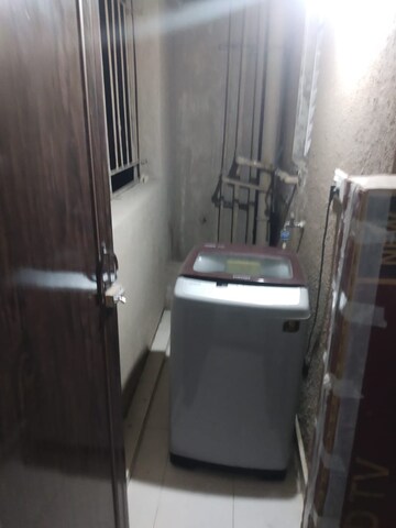 Bathroom in 1 BHK Apartment at Cosmos Orchid, Ghodbunder Road – for Rent