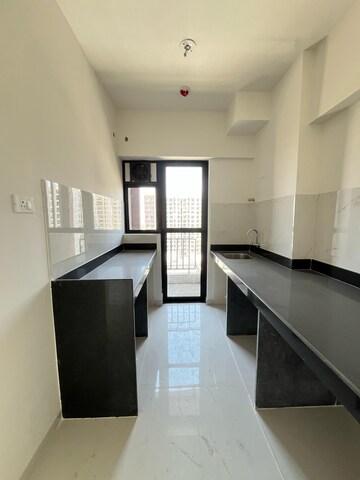 Kitchen in 1.5 BHK Apartment at Runwal Gardens Phase I, Dombivli East – for Rent