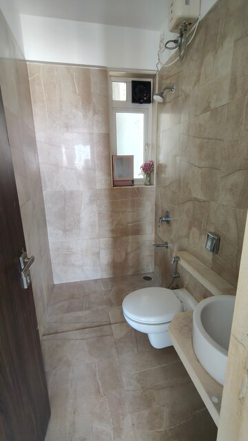 Bathroom in 2 BHK Apartment at JP Decks, Goregaon East – for Rent