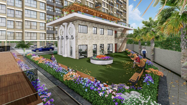 Exterior View, divyadrishti-siddhivinayak-atulyam 2.5 Bedroom 695 Sq.Ft. Apartment In Koyana Velhe Navi Mumbai 8393306