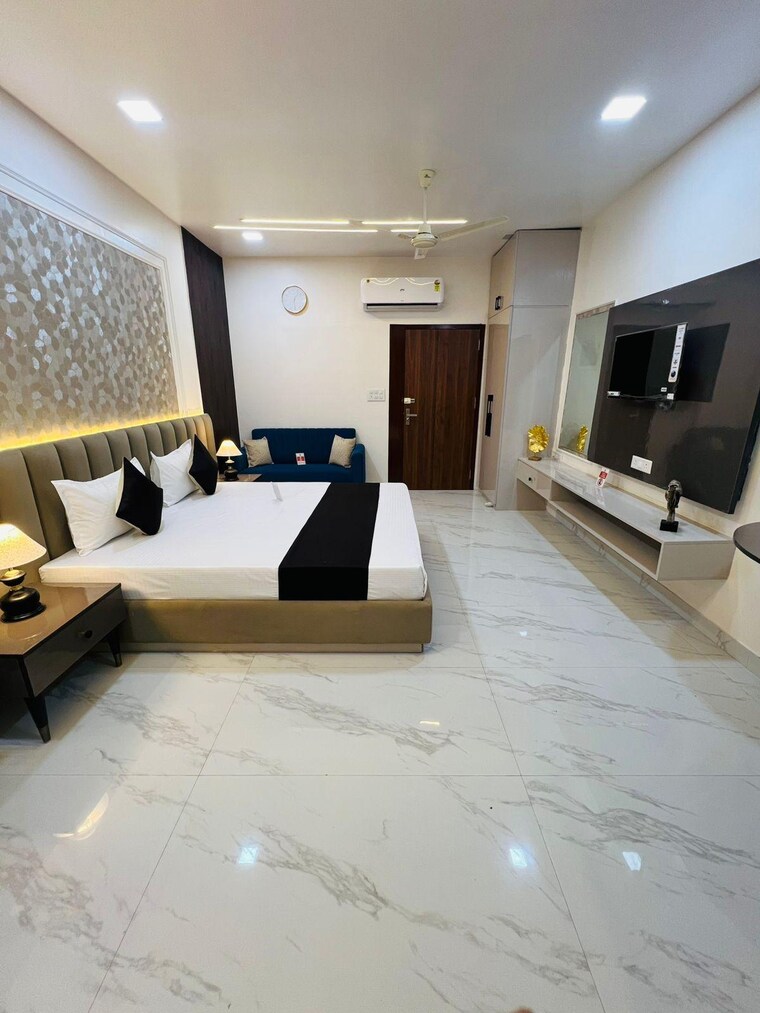 Master Bedroom, eternal-manhattan-riviera Studio 515 Sq.Ft. Apartment In Jagatpura Jaipur 8393453