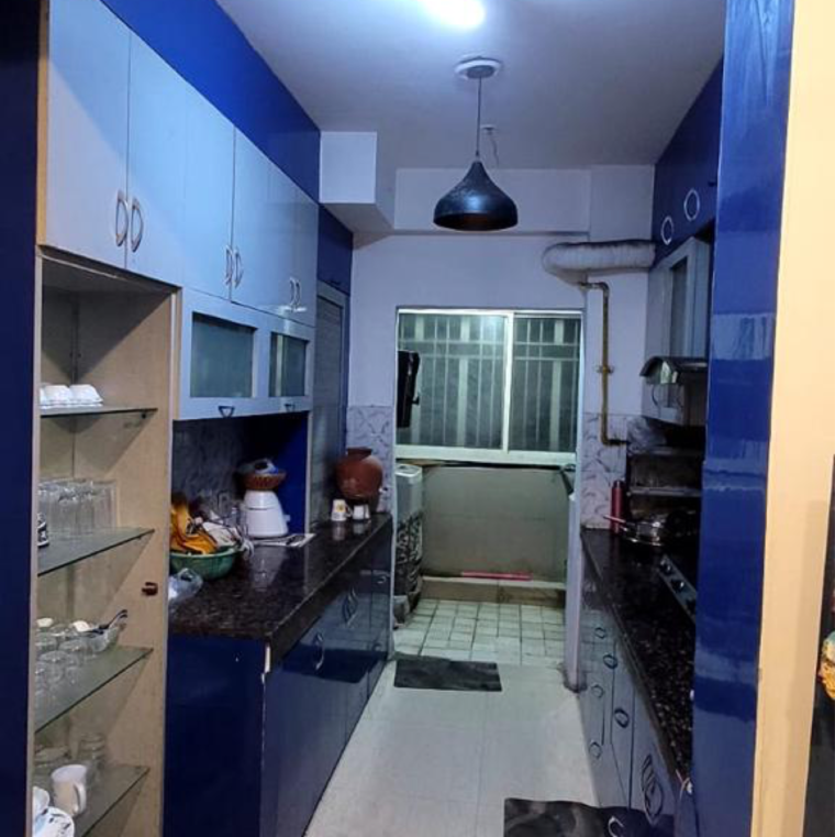 Kitchen, anthem-french-apartments 3.5 Bedroom 1764 Sq.Ft. Apartment In Bhangel Greater Noida 8393397