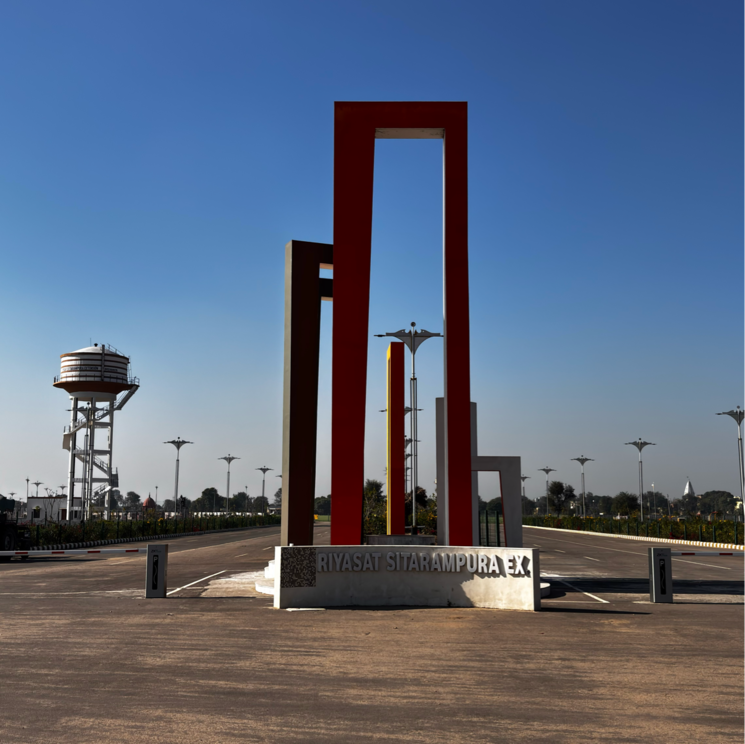 Exterior View, omaxe-city Commercial Land 1700 Sq.Yd. In Bagru Khurd Jaipur 8393387