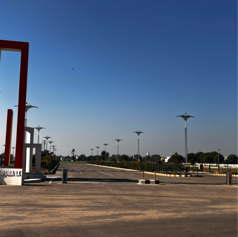 Exterior View, omaxe-city Commercial Land 1700 Sq.Yd. In Bagru Khurd Jaipur 8393387