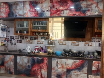 Kitchen in 3 BHK Apartment at Teja Prasiddh Nivas, Kondapur – for Rent