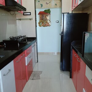 Kitchen in 1 BHK Apartment at Abhay Sheetal  Complex, Mira Road – for Sale