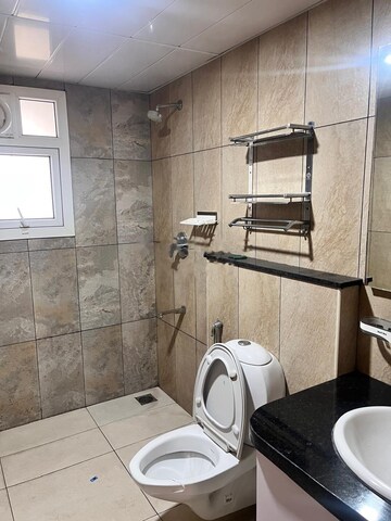 Bathroom in 2 BHK Apartment at Prestige Song Of The South, Yelenahalli – for Rent