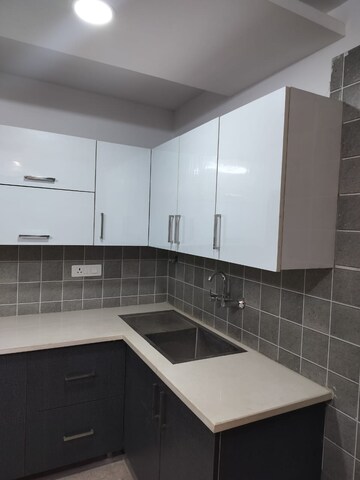 Kitchen in 3 BHK Builder Floor at Ansal Sushant Lok I, Sector 43 – for Rent