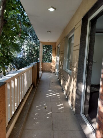 Balcony in 3 BHK Builder Floor at Ansal Sushant Lok I, Sector 43 – for Rent