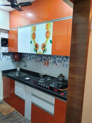 Kitchen in 1 BHK Apartment at Raunak City Phase 2, Kalyan West – for Sale