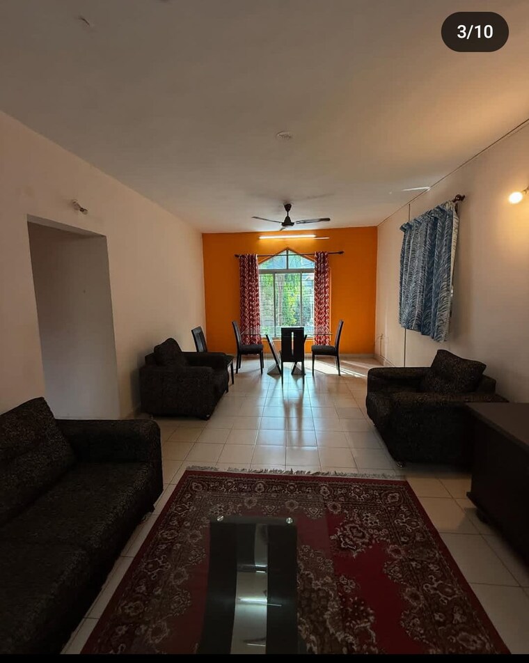 Living Room, ahura-vrindavan 2 Bedroom 1100 Sq.Ft. Apartment In Koregaon Park Pune 8393618