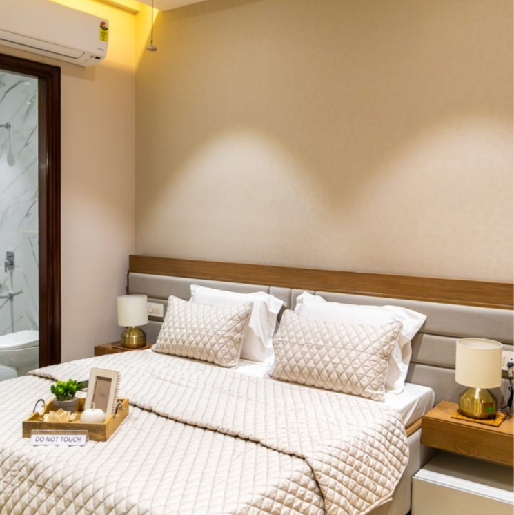 Bedroom, vip road 3 Bedroom 1640 Sq.Ft. Apartment In Vip Road Zirakpur 8393602