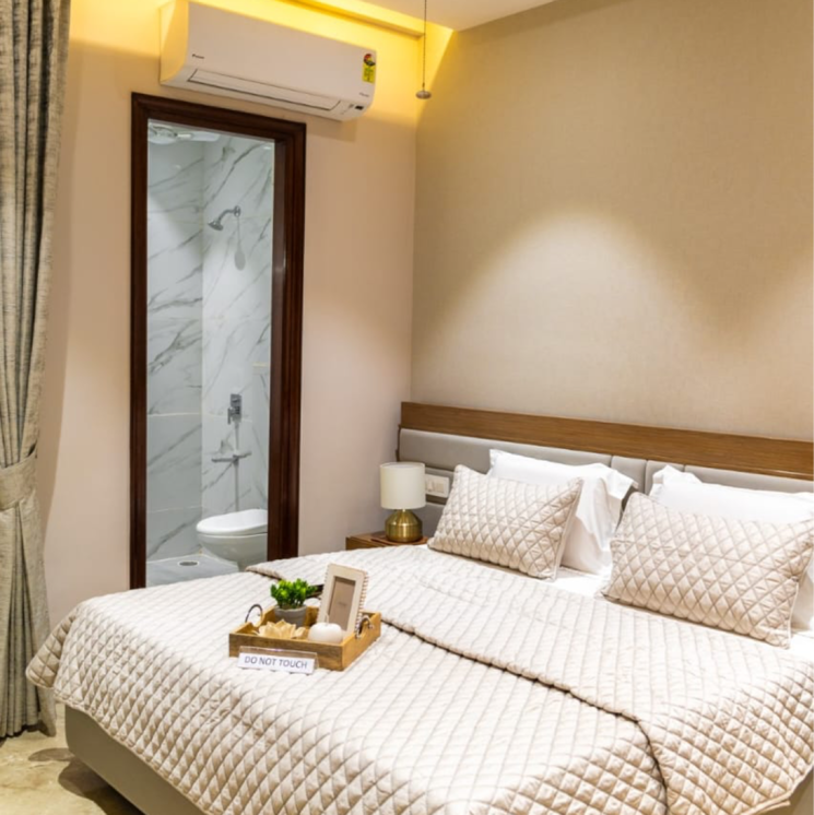 Bedroom, vip road 3 Bedroom 1640 Sq.Ft. Apartment In Vip Road Zirakpur 8393602
