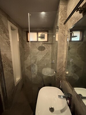 Bathroom in 3 BHK Builder Floor at Rajouri Garden – for Sale