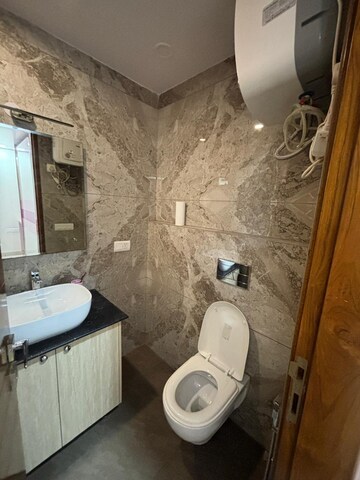 Bathroom in 3 BHK Builder Floor at Rajouri Garden – for Sale