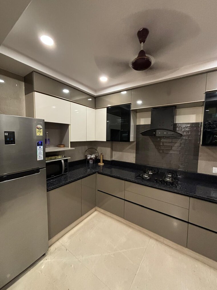 Kitchen, rajouri garden 3 Bedroom 1800 Sq.Ft. Builder Floor In Rajouri Garden Delhi 8393603