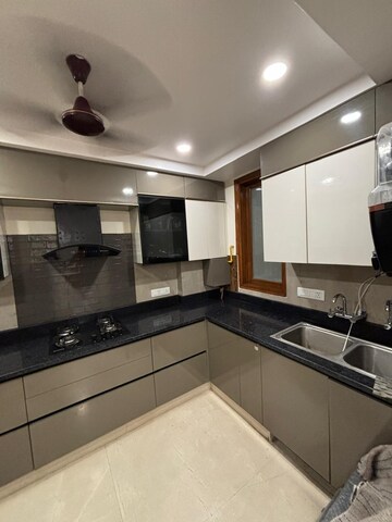 Kitchen in 3 BHK Builder Floor at Rajouri Garden – for Sale
