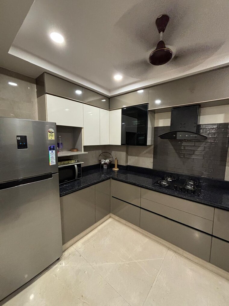 Kitchen, rajouri garden 3 Bedroom 1800 Sq.Ft. Builder Floor In Rajouri Garden Delhi 8393603