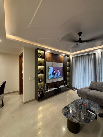 Living Room in 3 BHK Builder Floor at Rajouri Garden – for Sale