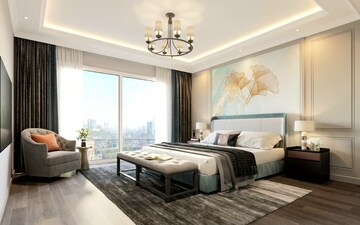 Bedroom in 3 BHK Apartment at Kabra Tiara, Malad East – for Sale
