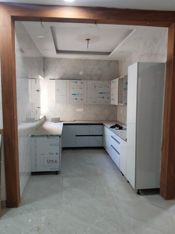 Kitchen in 4 BHK Builder Floor at Green Fields Colony – for Sale