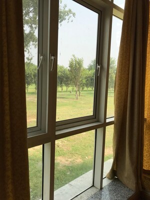 Building Lobby in 3.5 BHK Apartment at Unitech Habitat, Pi Greater Noida – for Sale