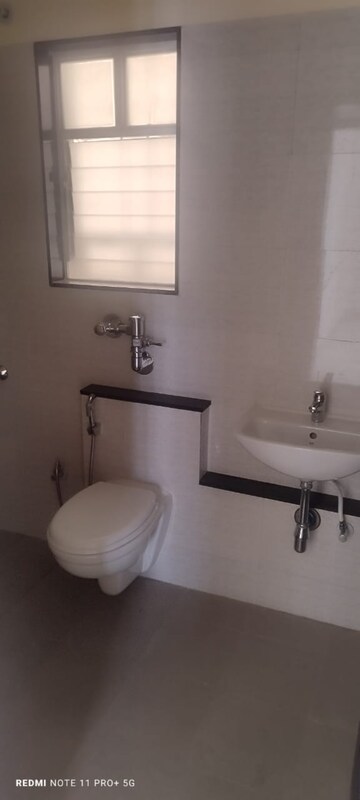 Bathroom in 3 BHK Apartment at Nyati Elan, Wagholi – for Rent
