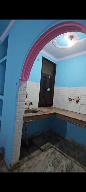 Kitchen in 2 BHK Builder Floor at New Ashok Nagar – for Sale