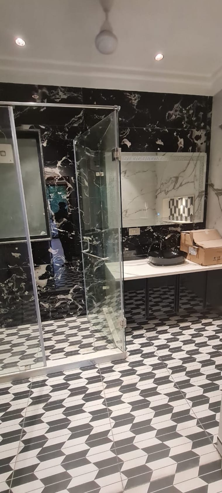 Master Bedroom, green-wood-city 5 Bedroom 502 Sq.Yd. Builder Floor In Sector 45 Gurgaon 8393813