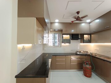 Kitchen in 3 BHK Apartment at Aparna Luxor Park, Kondapur – for Rent