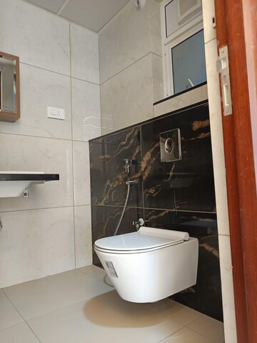 Bathroom in 3 BHK Apartment at Aparna Luxor Park, Kondapur – for Rent