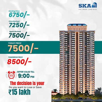 Master Bedroom in 3 BHK Apartment at SKA Estate, Eta Ii Greater Noida – for Sale