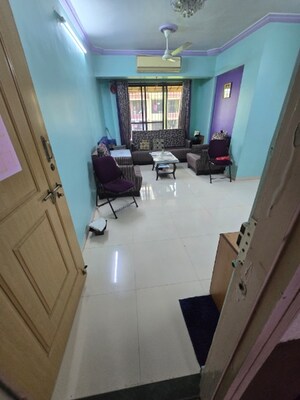 Living Room in 2 BHK Apartment at Rajal Dham Apartment, Kopar Khairane – for Sale