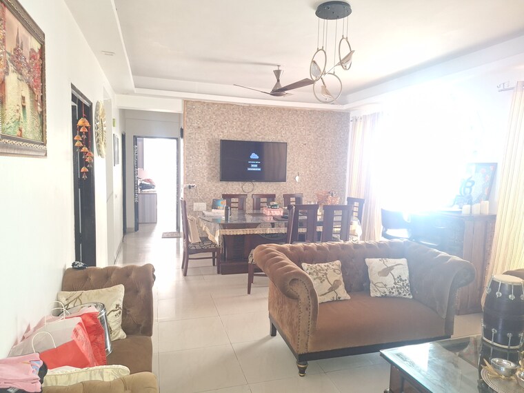 Living Room, puri-pranayam 3 Bedroom 1857 Sq.Ft. Apartment In Sector 82 Faridabad 8393828