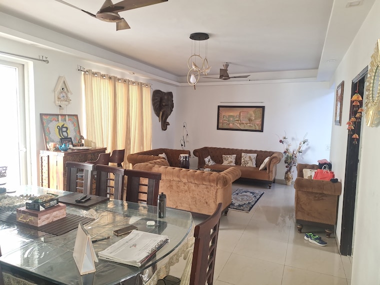 Living Room, puri-pranayam 3 Bedroom 1857 Sq.Ft. Apartment In Sector 82 Faridabad 8393828