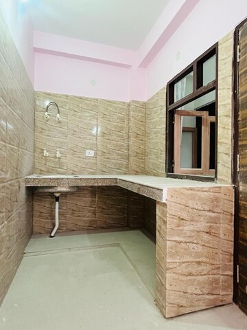 Kitchen in 1 BHK Builder Floor at Freedom Fighters Enclave – for Rent