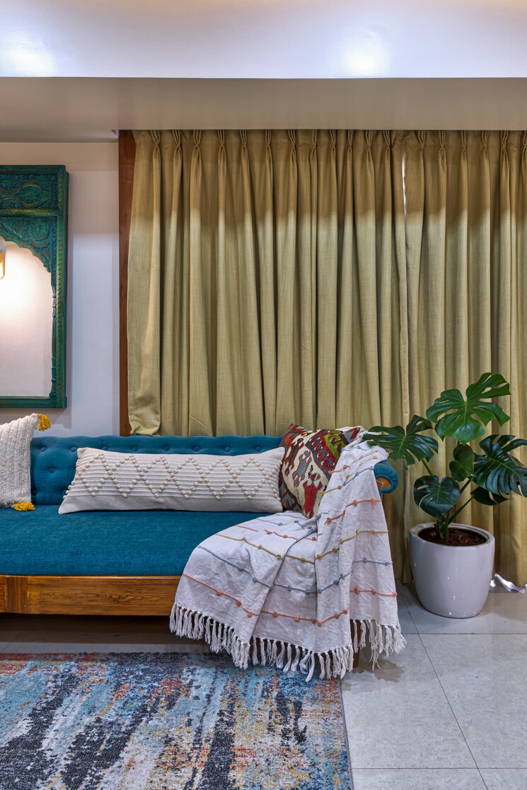 Living Room, mehta-ixora 2 Bedroom 1000 Sq.Ft. Apartment In Baner Pune 8393833